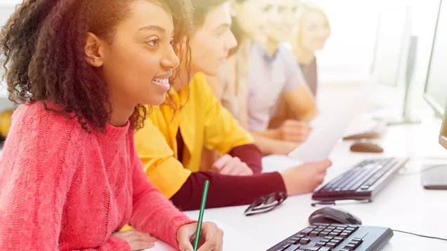 Students Learning During A Class